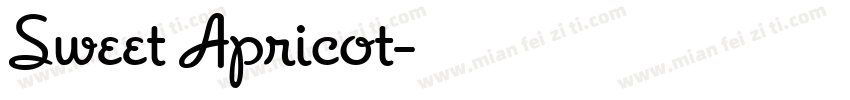 Sweet Apricot字体转换